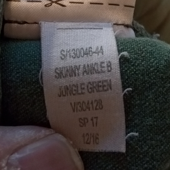 Gap Jungle green skinny jeans - Picture 13 of 14